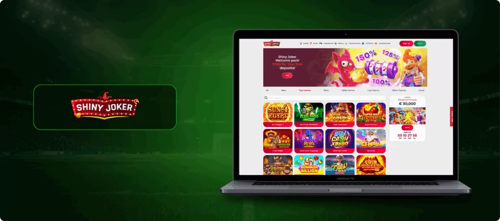 Shiny Joker Casino Banner
