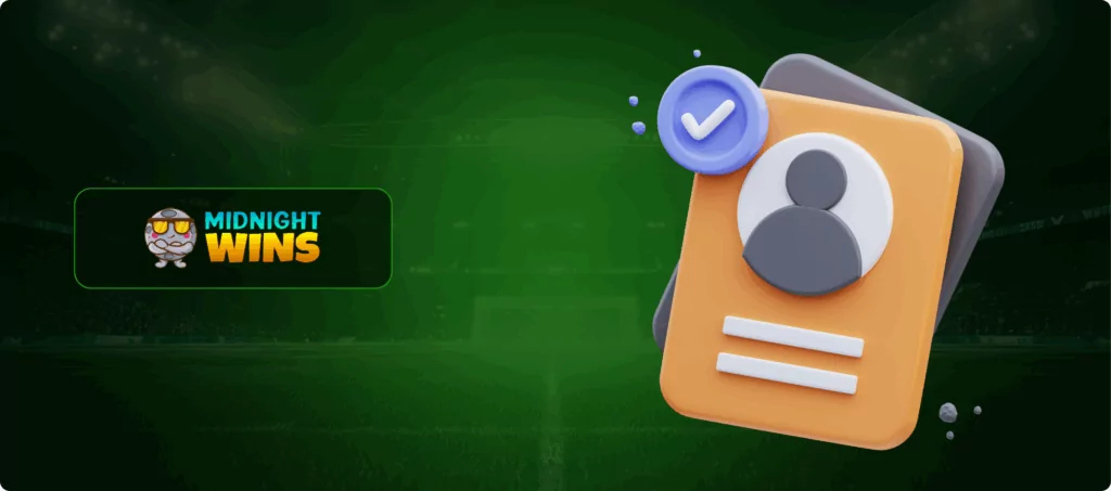 How to Register with Midnight Wins Casino Banner