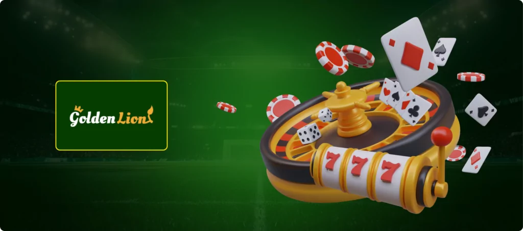 Golden Lion Casino Games Banner
