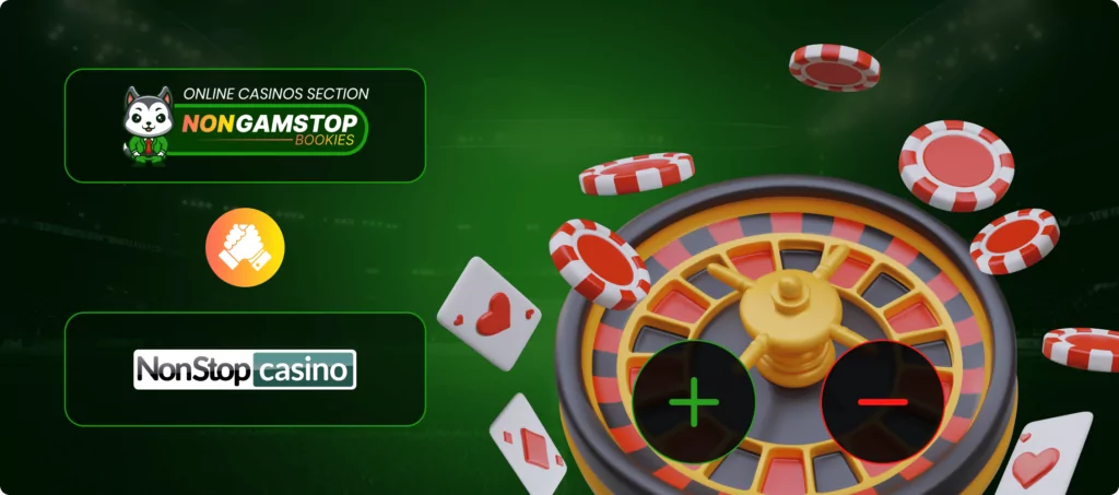 Advantages & Disadvantages of NonStop Casino Banner