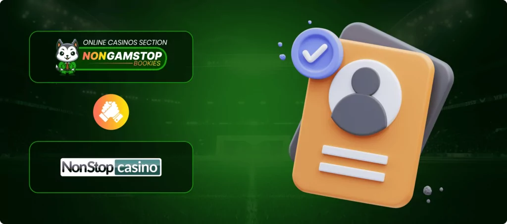 How to Register with NonStop Casino Banner