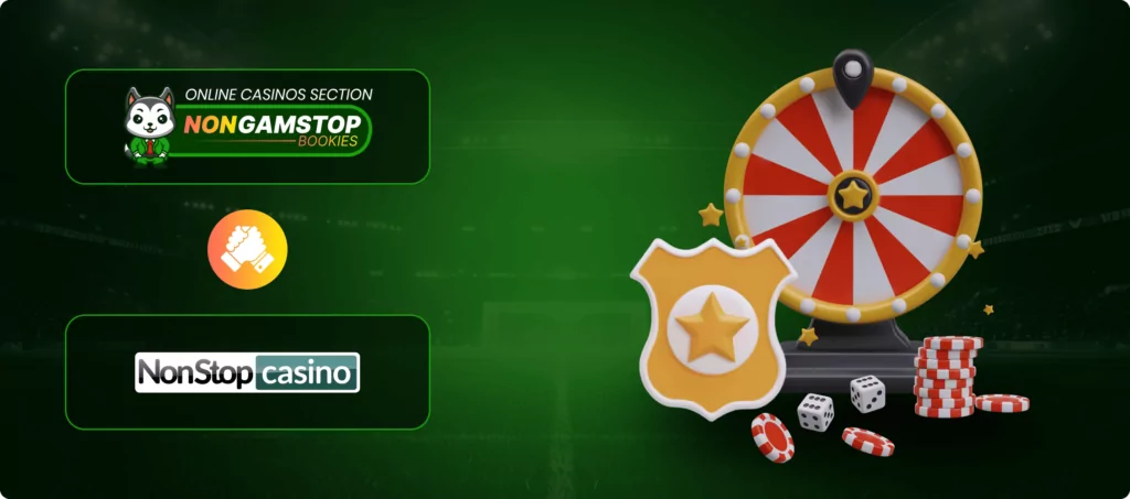 Safety and Security of NonStop Casino Banner