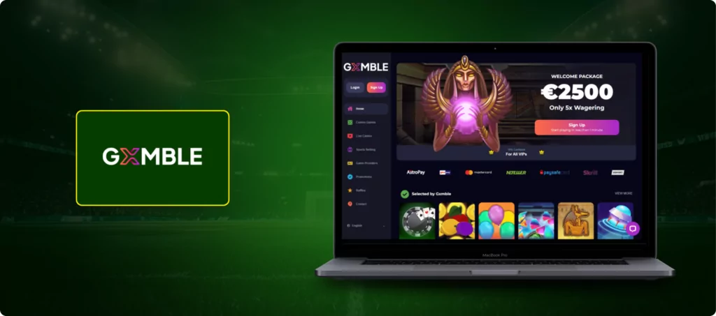 Gxmble Casino Banner