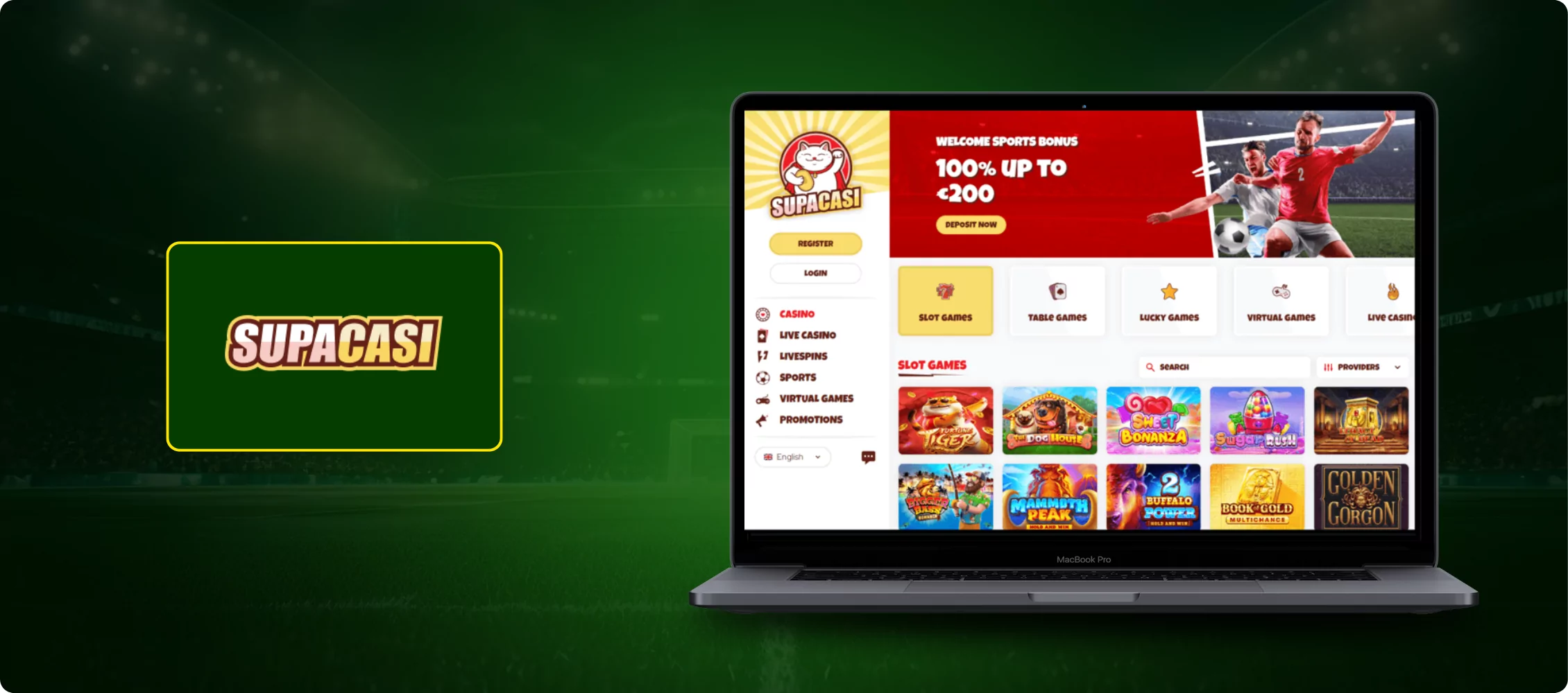 Supacasi Casino Banner