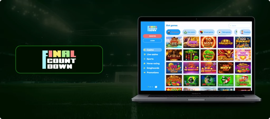 Final Countdown Casino Banner