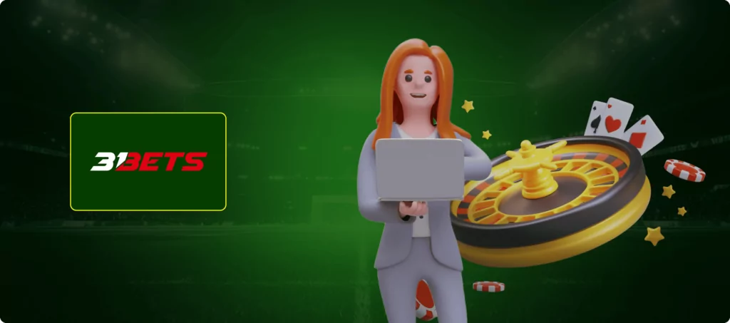 31 Bets Live Dealer Games Banner
