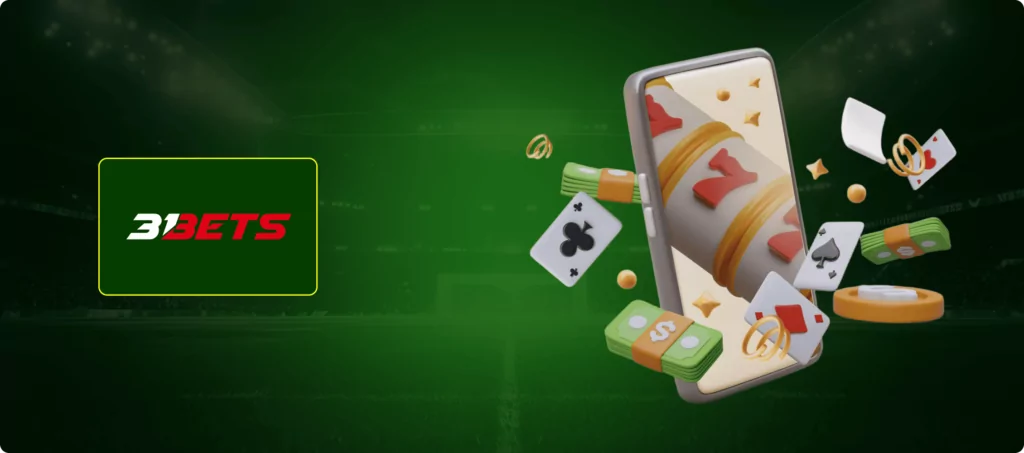 31 Bets Mobile Gambling Banner
