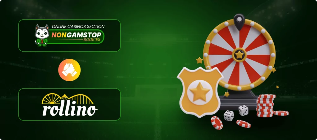 Safety and Security of Rollino Casino Banner