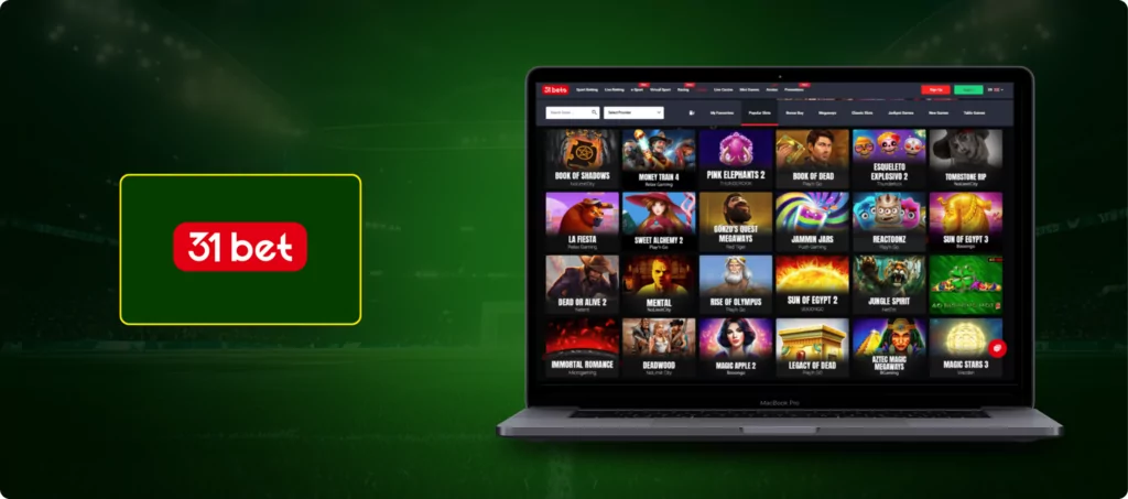 31Bet Casino Banner