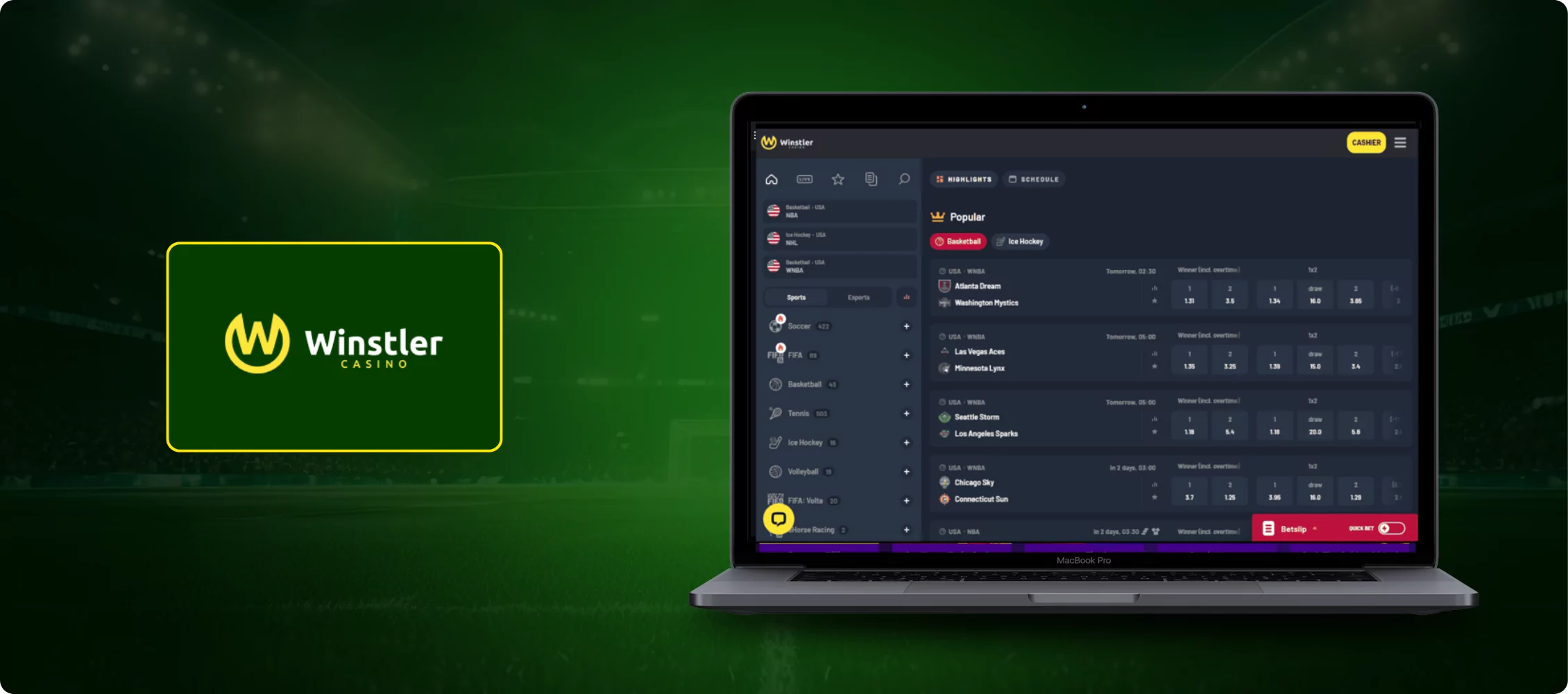 Winstler Betting Site Banner