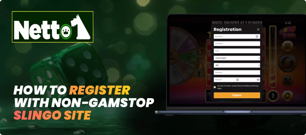 How to Register with Non-Gamstop Slingo Site Banner