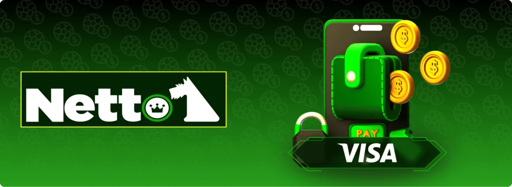 Visa Debit Card and Visa credit card for betting banner