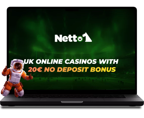 UK Online Casinos With 20€ No Deposit Bonus Banner