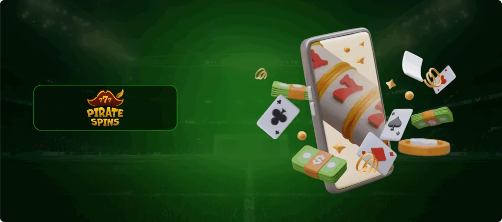 Pirate Spins Mobile Gambling Banner