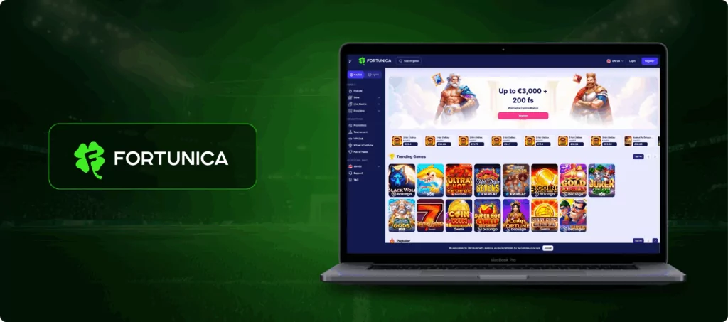 Fortunica Casino Banner
