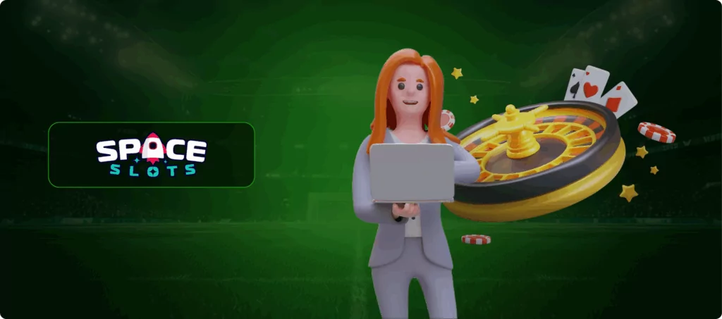 SpaceSlots Live Dealer Games Banner