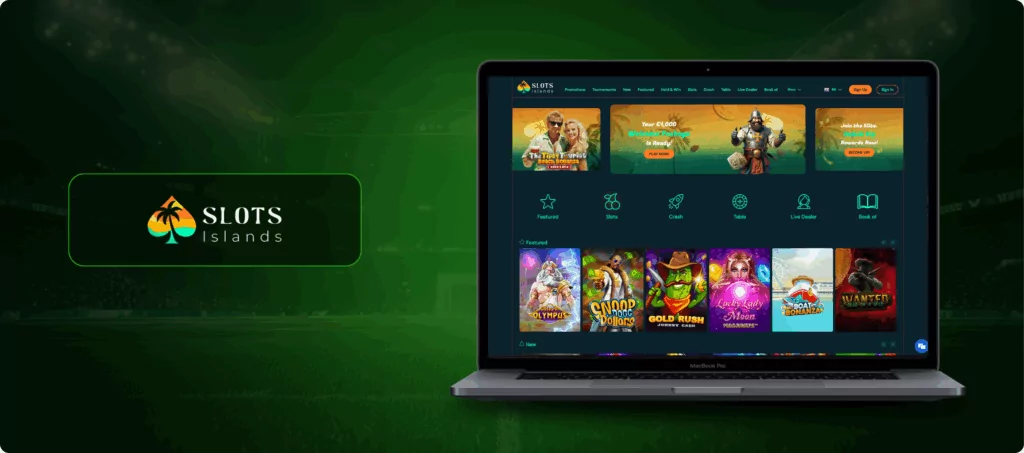 Slots Islands Casino Banner