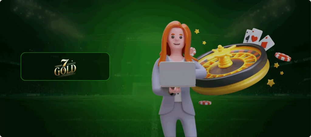 7Gold Live Dealer Games Banner