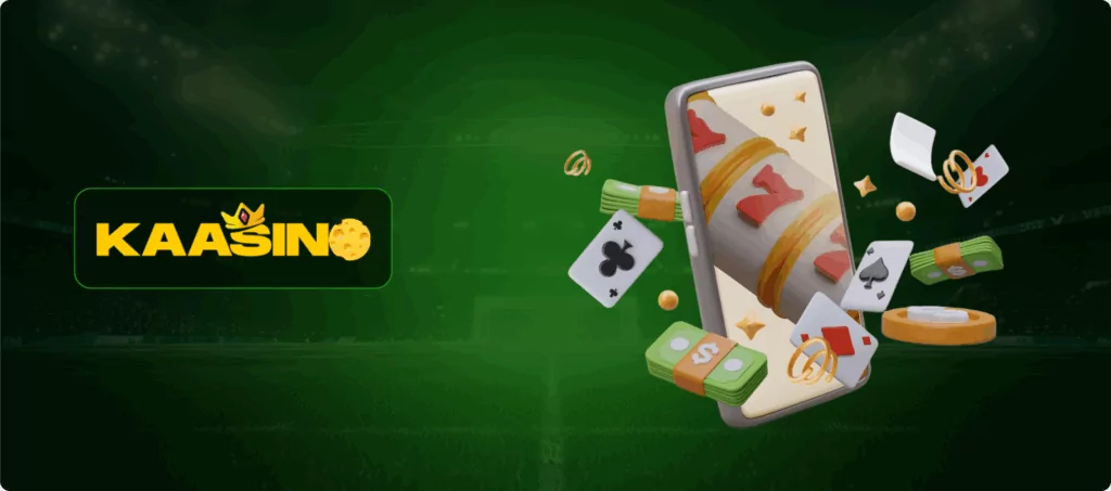 Kaasino Casino on Smartphone Banner