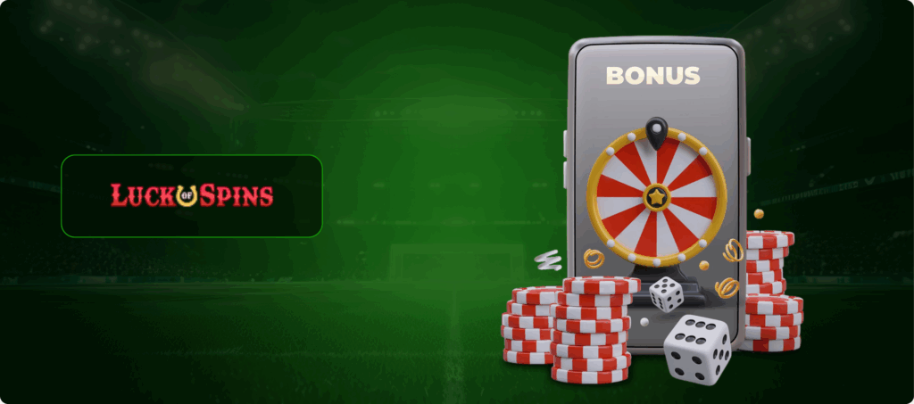 Luck of Spins Casino Bonuses Banner