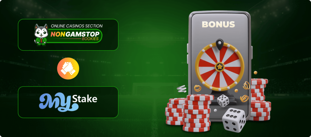 MyStake Casino  Bonuses Banner