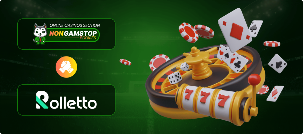 Rolletto Casino Games Banner