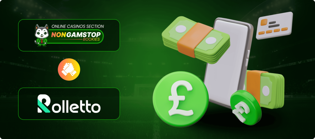 Banner Rolletto Casino: Payment Methods