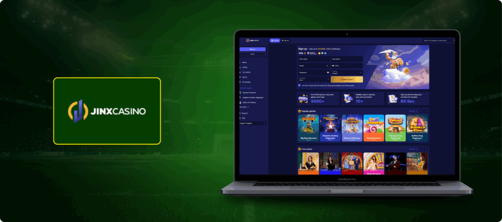 JINX Casino Review Banner
