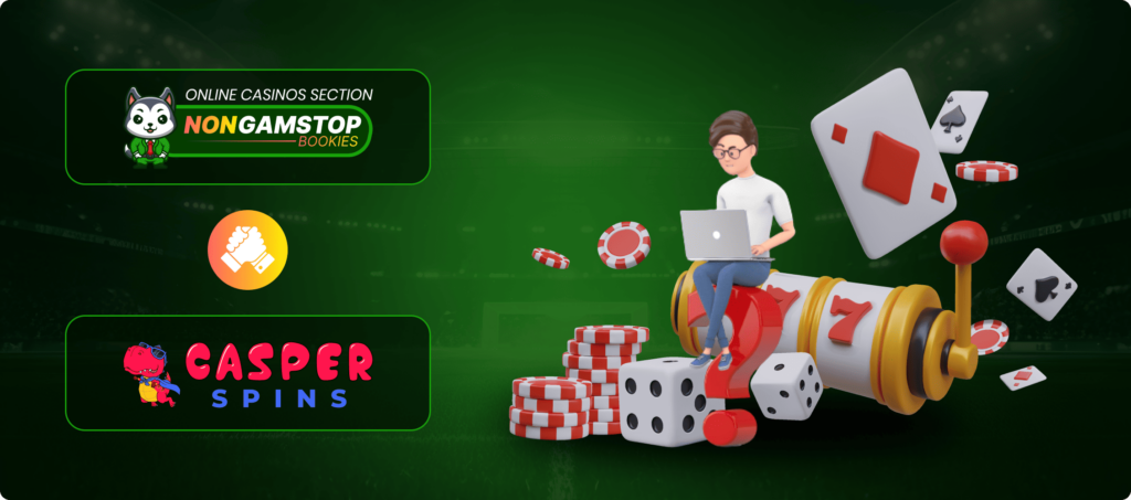 Casper Spins Casino not on GamStop Banner