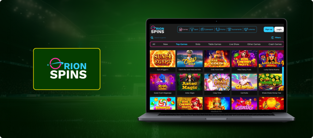 Orion Spins Casino Banner