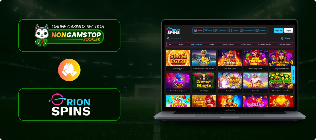 Orion Spins Casino Banner