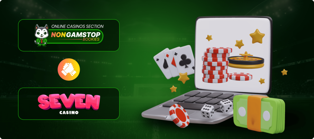 Seven Casino  Interface and  User Experience Banner