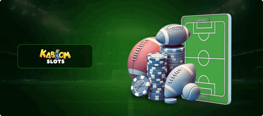 Kaboom Slots Sportsbook Banner