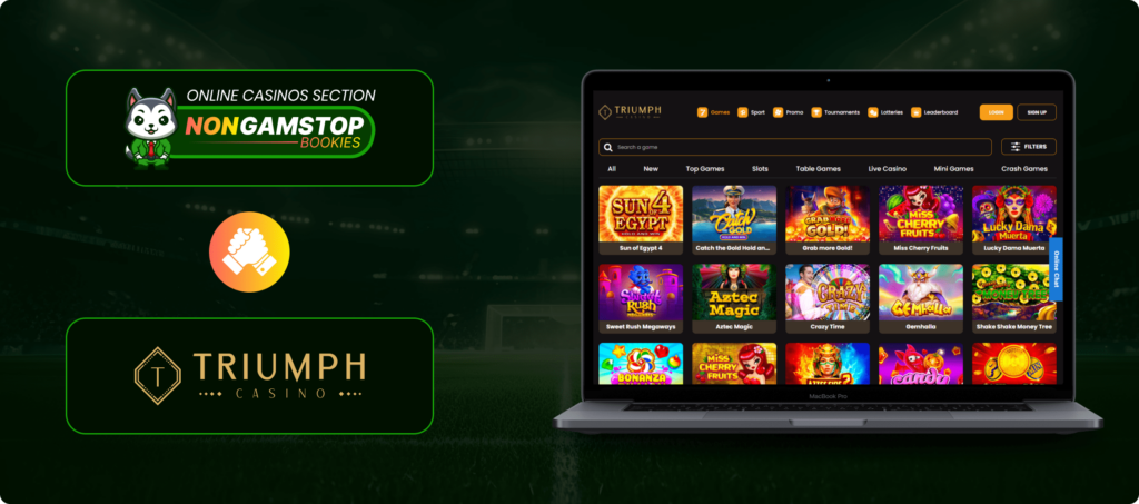 Triumph Casino Banner
