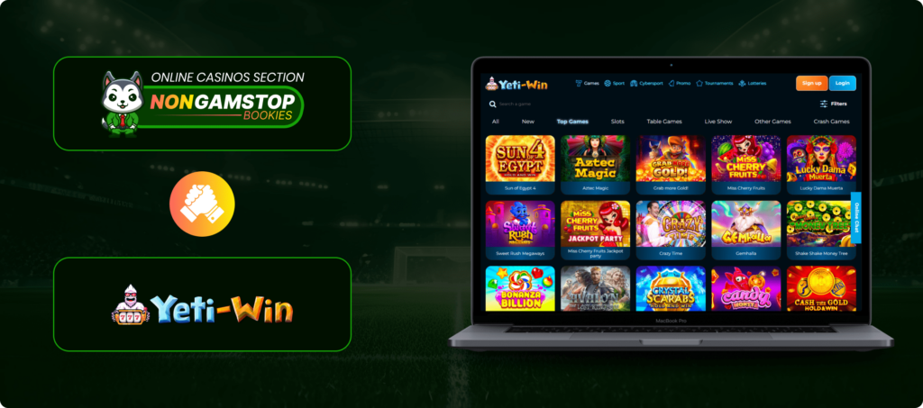 Yeti Win Casino Banner
