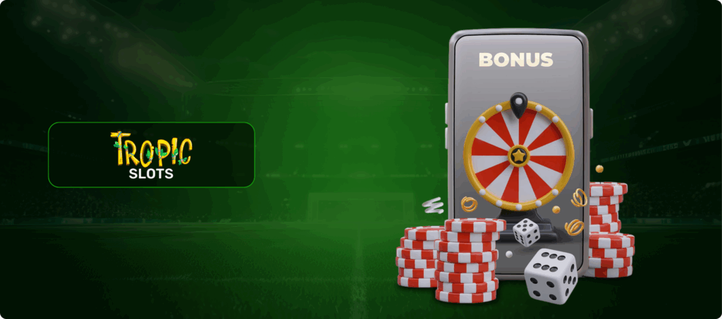 Tropic Slots Casino Bonuses Banner