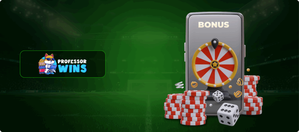 Professor Wins Casino Games Banner