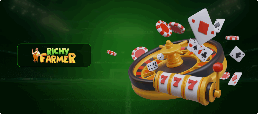 Richy Farmer Casino Games Banner
