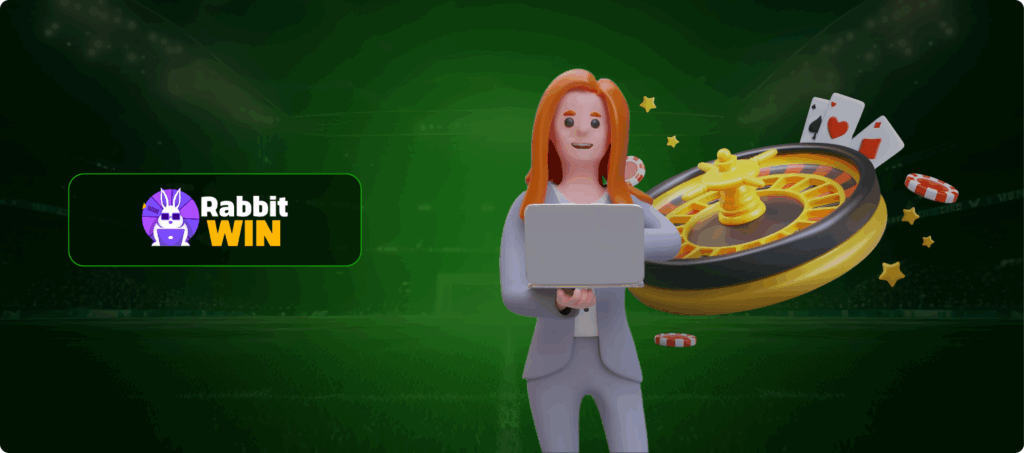 Rabbit Win Live Dealer Games Banner