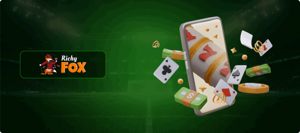 Richy Fox Mobile Gambling Banner