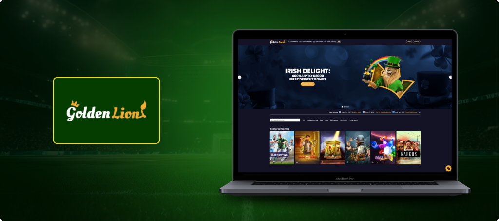 GoldenLion Casino Banner