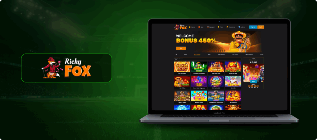 Richy Fox Casino Banner