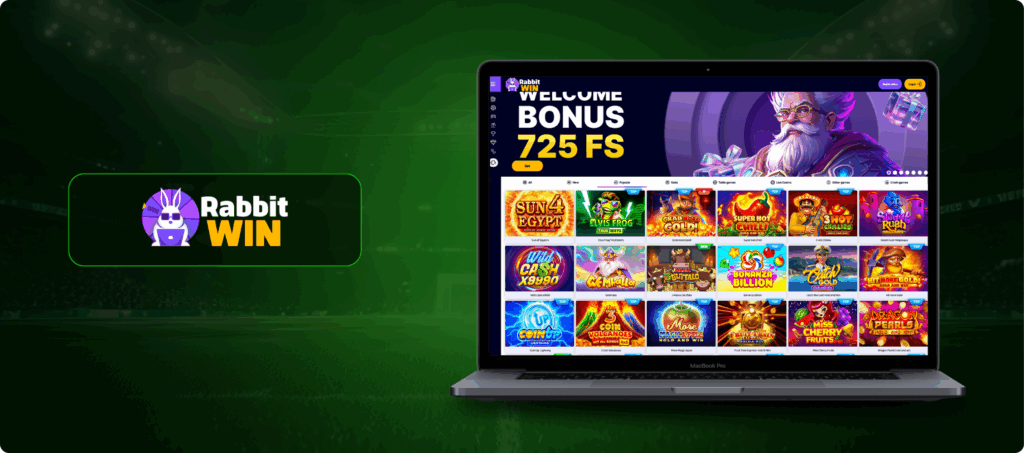 Rabbit Win Casino Banner