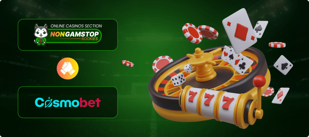 Cosmobet Casino: Games Banner