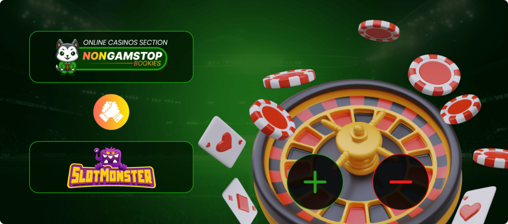 Advantages & Disadvantages of SlotMonster Casino Banner