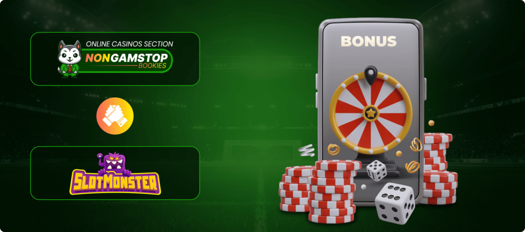 SlotMonster Casino Bonuses Banner