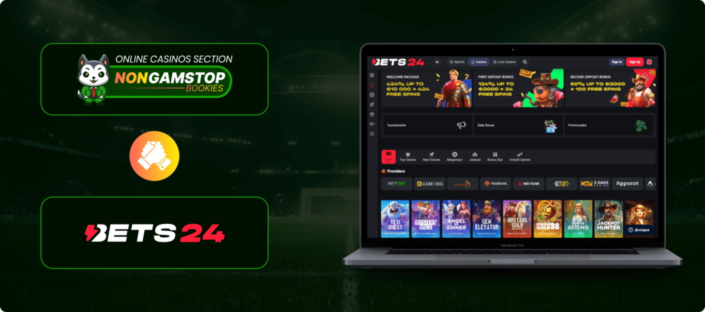 Bets24.io Casino Banner