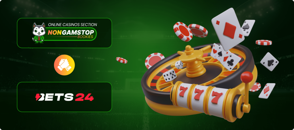 Bets24. io Casino Games banner