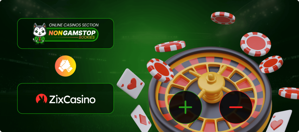 Advantages & Disadvantages  Of Zix Casino Banner