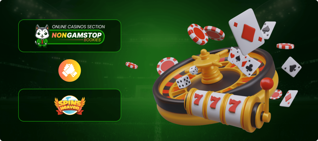 SpinsHeaven Casino Games Banner